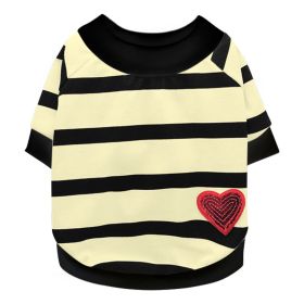 Jarre Aero Bull Pug Puppy Clothes Teddy Milk Cat Pet Spring And Summer Thin Small Dog Puppy (Option: Beige-S)